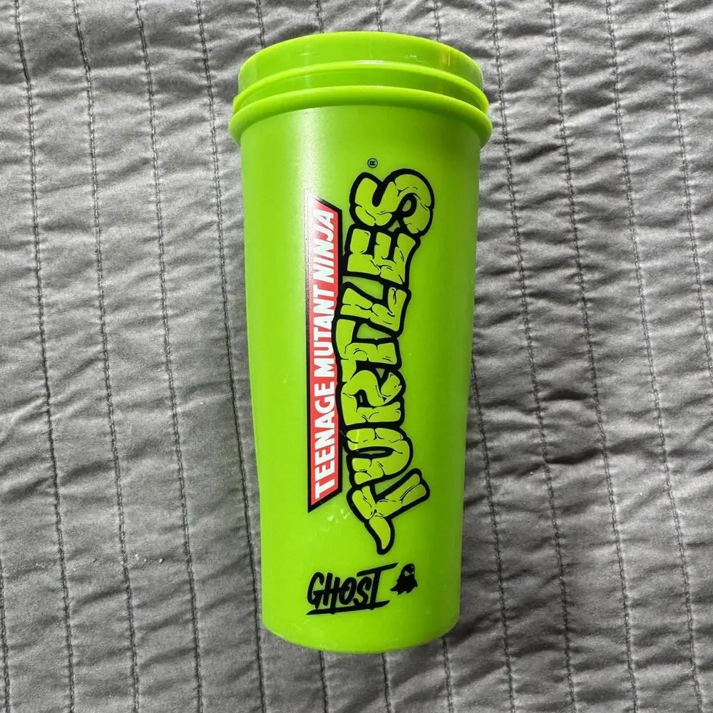 Teenage Mutant Ninja Turtles x Ghost Blender Bottle Shaker TMNT Cup No‎ lid